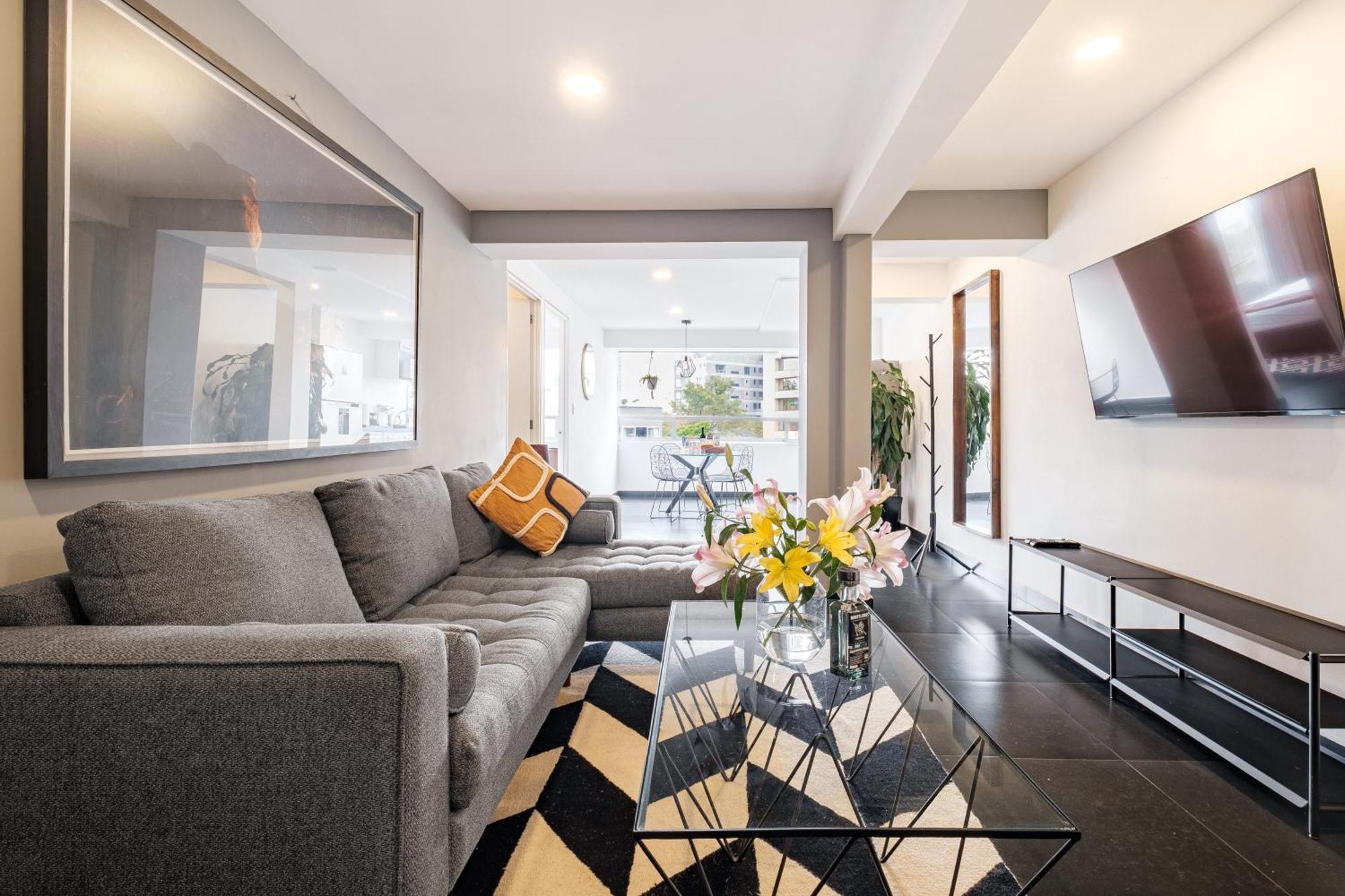 Nido Parque Lincoln Apartman Mexikóváros Szoba fotó