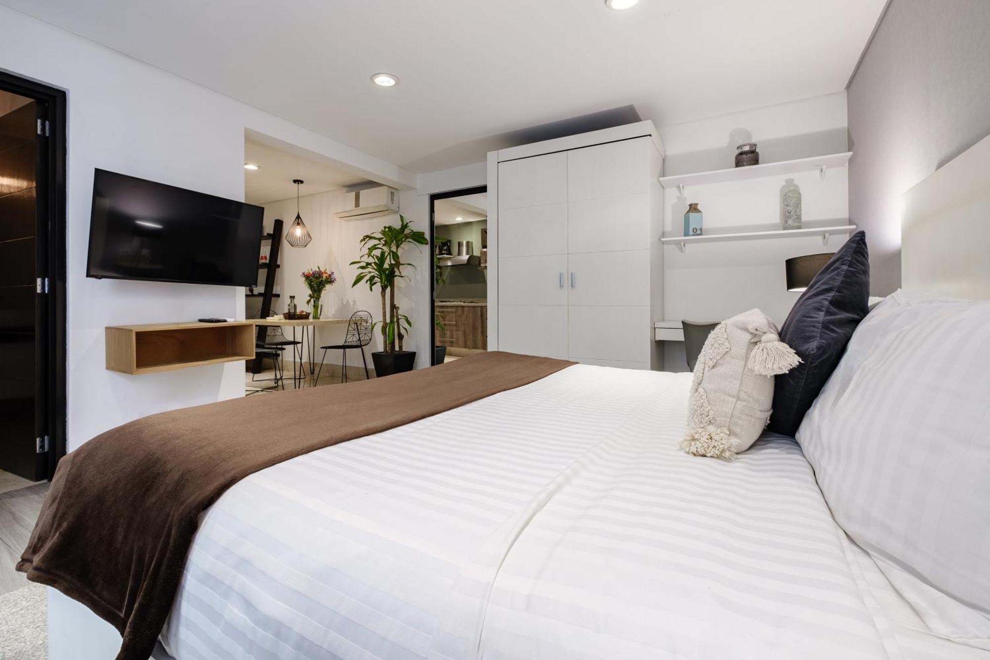 Nido Parque Lincoln Apartman Mexikóváros Szoba fotó